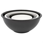4 saladiers gigognes blanc-noir Zak Designs®